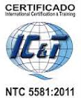 Certificado NTC 5581:2011